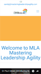 Mobile Screenshot of masteringleadershipagility.com